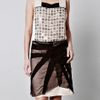 Bottega Veneta Tulle Embellished Dress in Black (beige) - Lyst