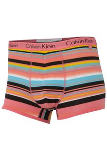 Calvin Klein Stripe Underwear Trunks - Lyst