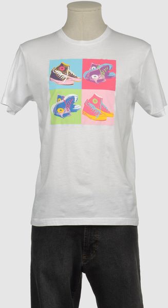 Converse Converse Short Sleeve Tshirts - Lyst