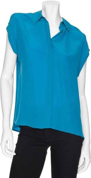  Exclusive Sleeveless Silk Blouse 