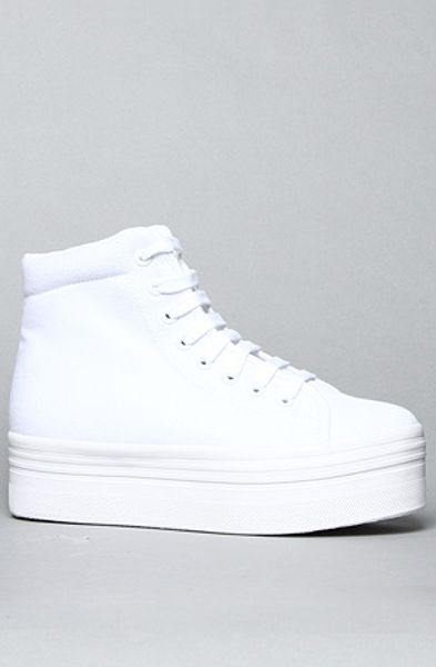 Jeffrey Campbell The Homg Sneaker in White - Lyst