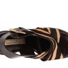 Michael Kors TigerStriped Wedges in Black (a) - Lyst