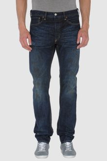 Ralph Lauren Black Label Denim Trousers - Lyst