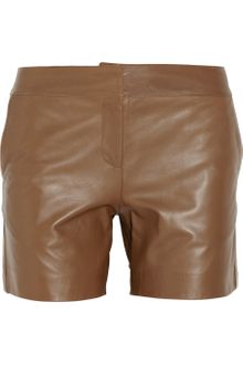 See By Chloé Leather Shorts - Lyst