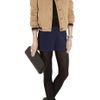 See By Chloé Varsity Style Wool Blend Felt Jacket in Brown (taupe) - Lyst