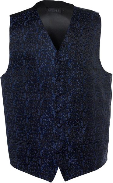Skopes Waistcoat in Blue for Men - Lyst