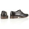 Topman Spartan Weave Gibson Shoes in Black for Men - Lyst