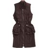 Alexander Wang Sleeveless Utility Dress in Brown (burgundy) - Lyst