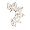 Asos Asos Filigree Leaf Ear Cuff in Silver - Lyst