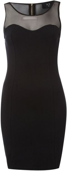  Mesh Bodycon Dress 