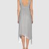 Beija 3/4 Length Dress in Gray (grey) - Lyst