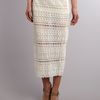 Bolongaro Trevor Lace Tube Skirt in White (off white) - Lyst