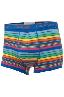 Calvin Klein  Stripe Underwear Trunks - Lyst