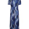 Cc Animal Wave Print Jersey Dress in Blue (multi-coloured) - Lyst