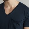 Cheap Monday One Pocket Vneck Tshirt in Blue for Men (ink) - Lyst