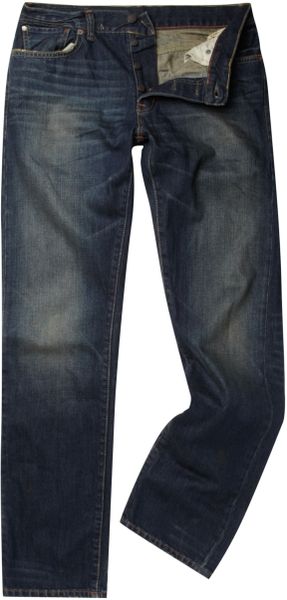 ralph lauren mens distressed jeans