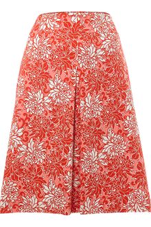 Dickins & Jones Ladies Printed Cotton Satine Skirt - Lyst