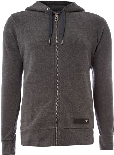Diesel Hooded Sweat in Gray for Men (charcoal) - Lyst
