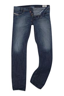 Diesel Iakop 885r 3d Wash Tapered Jeans - Lyst