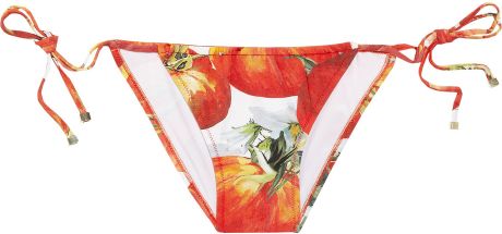 Dolce & Gabbana Tomatoprint Bikini Briefs in Red (tomato) - Lyst