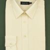 Double Two King Size Classic Plain Longsleeve Shirt in Beige for Men (cream) - Lyst