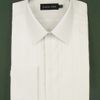 Double Two King Size Plisse Front Dress Shirt in White for Men - Lyst