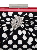 Dune B Liva Diamante Spot Clutch Bag