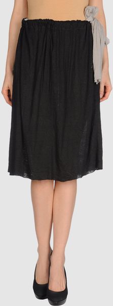Elsa Esturgie 34 Length Skirt - Lyst
