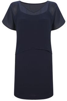 French Connection Classic Apollo Ss V Nk Dress - Lyst