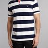 Gant Classic Fit Bar Striped Polo Shirt in White for Men - Lyst