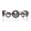 Gemini Bracelet Made with Swarovski Crystal in Gray (black) - Lyst
