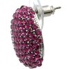 Gemini Fuchsia Stud Earrings with Swarovski Crystals in Pink (fuchsia) - Lyst