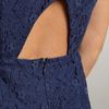 Glamorous Broderie Anglaise Tunic Dress in Blue (navy) - Lyst