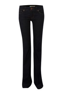 J Brand Lovestory Flare Low Rise Jean in Pure - Lyst