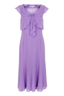 Jacques Vert Pansy Layered Chiffon Dress - Lyst