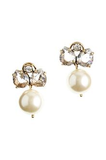 J.Crew Pearl Jewel Box Earrings - Lyst