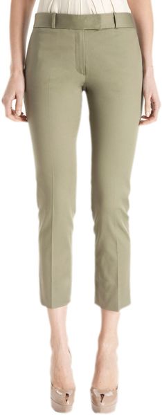 Joseph Bing Court Pant in Green (khaki) - Lyst