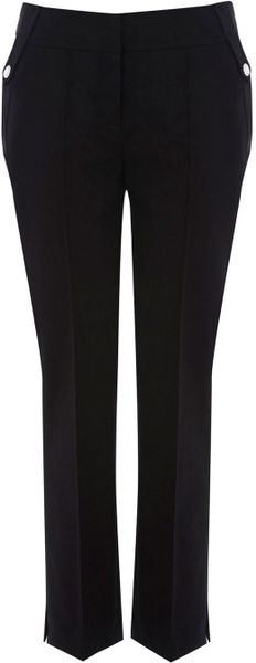 Karen Millen Essential Black Separate Trouser in Black - Lyst