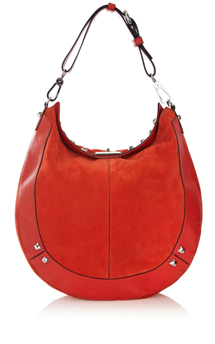 Karen Millen Modern Minimal Sling Bag in Orange Lyst