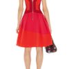 Karen Millen Colour Contrast Collection Dress in Red (pink) - Lyst