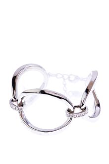 Karen Millen Karen Millen Oversize Chain Bracelet - Lyst