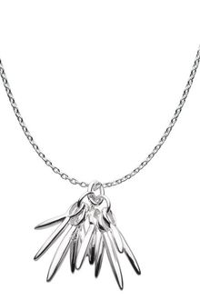 Kit Heath Small Silver Freeze Necklace - Lyst