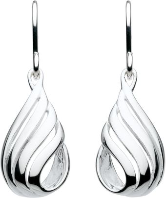 Kit Heath Sterling Silver Yarn Earrings - Lyst