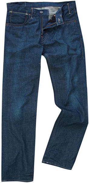  Tapered 504 Regular Ice Wash Jeans 