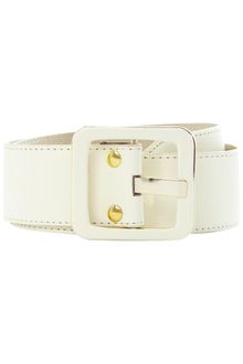 Linea Square Covered Buckle Belt - Lyst