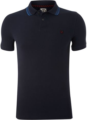  Tipped Pique Polo Shirt 