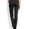 Mango Straight Leg Low Waist Trousers in Black - Lyst