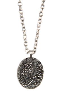 Mango Owl Necklace - Lyst