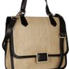 Marc By Marc Jacobs Faux Leather Trimmed Straw Shoulder Bag in Beige (straw) - Lyst