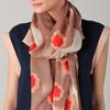 Marc By Marc Jacobs Highlighter Blossom Scarf in Brown (taupe) - Lyst